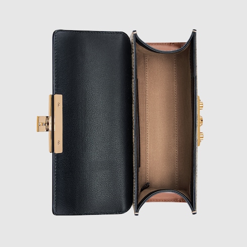 Padlock small shoulder bag