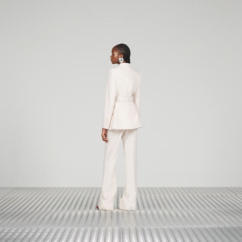 Wool crêpe jacket