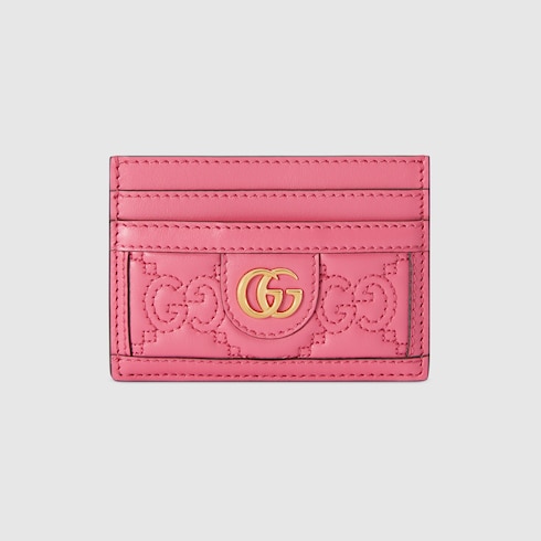 GG Matelassé card case