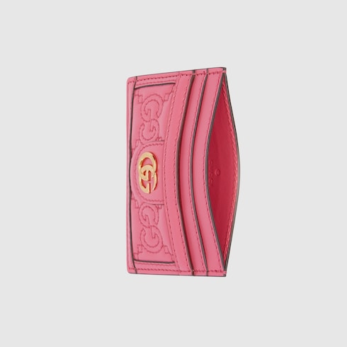 GG Matelassé card case