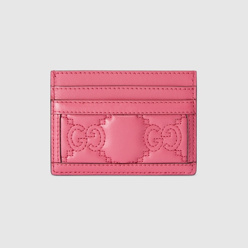 GG Matelassé card case