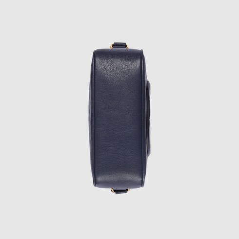 グッチ ブロンディ〕オンライン限定 ショルダーバッグブルー レザー 