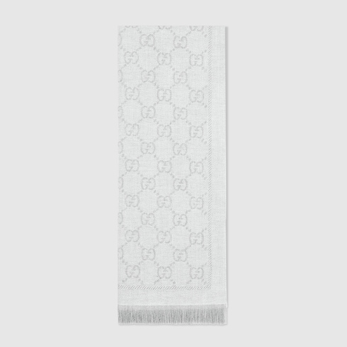 Sciarpa in lana GG jacquard