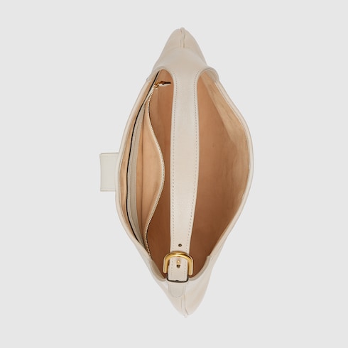 Mittelgroße Aphrodite Schultertasche in weißes Leder | GUCCI® DE 