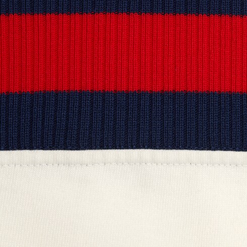 Gucci Cotton jersey polo shirt with Web. 5