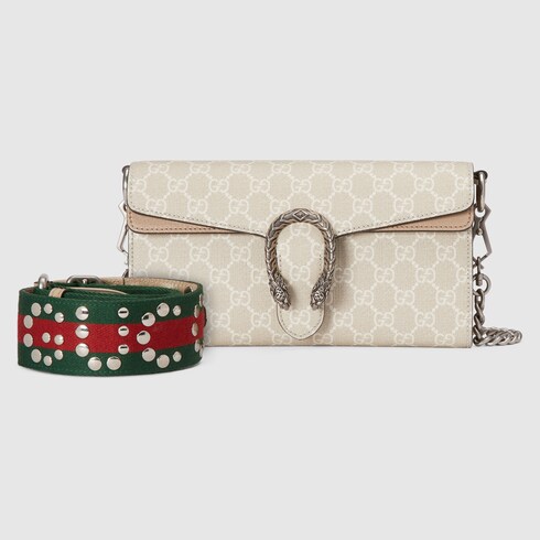 Gucci Dionysus Medium Canvas Shoulder Bag in Metallic