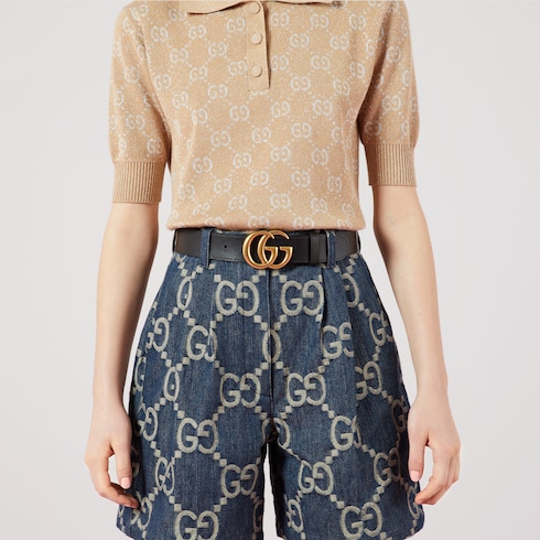Ceinture réversible GG Marmont 