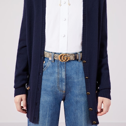 Ceinture réversible GG Marmont