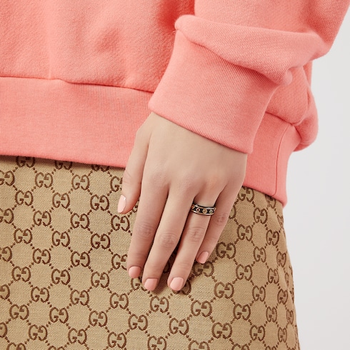 Icon Ring 18 Karat mit Edelsteinen