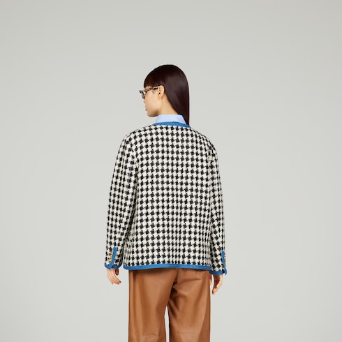 Gucci Gingham tweed jacket. 7