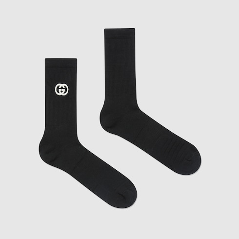 Calcetines de mezcla de algodón con GG