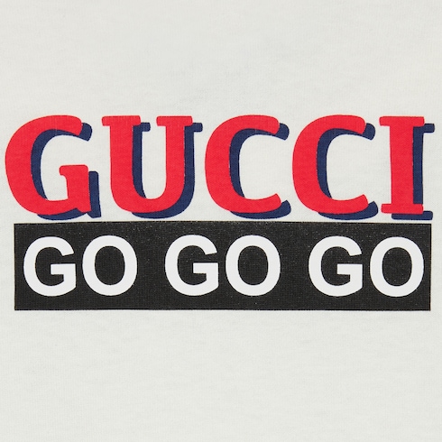 Gucci Stadium print cotton jersey. 4