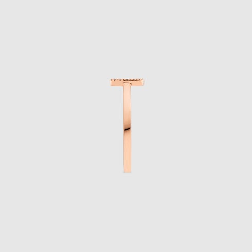 Gucci Interlocking系列钻石戒指
