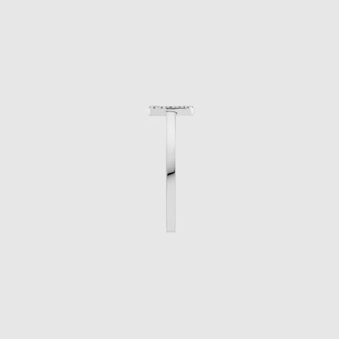 Gucci Interlocking系列钻石戒指