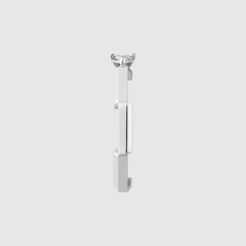 Anello Gucci Link to Love con diamanti taglio baguette