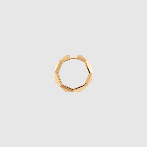 Gucci Link to Love double earrings in 18k yellow gold