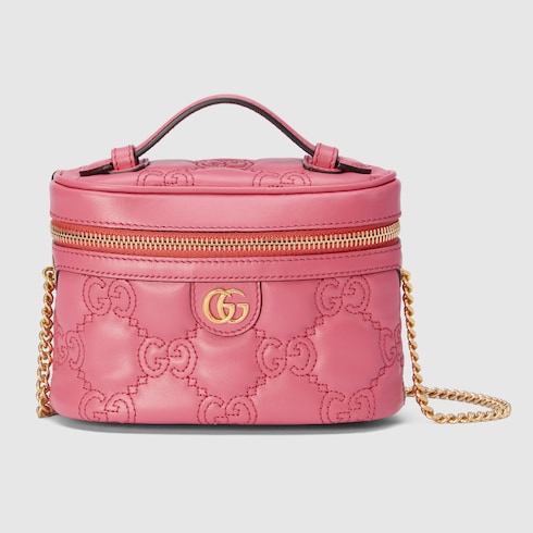 Gucci GG Matelassé top handle mini bag. 1