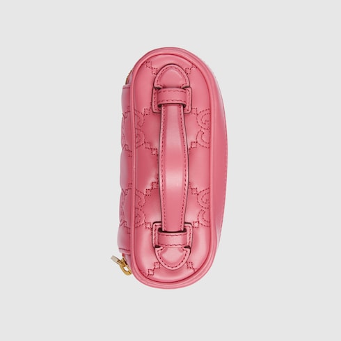 GG Matelassé top handle mini bag