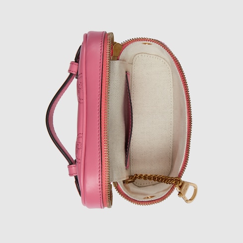 GG Matelassé top handle mini bag