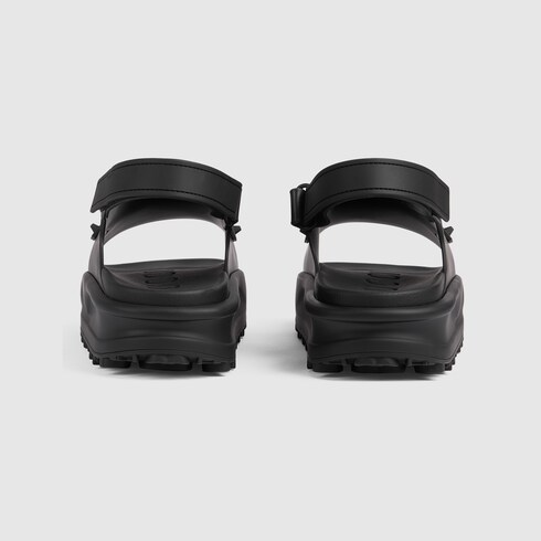 Gucci Men's Horsebit flatform sandal. 4