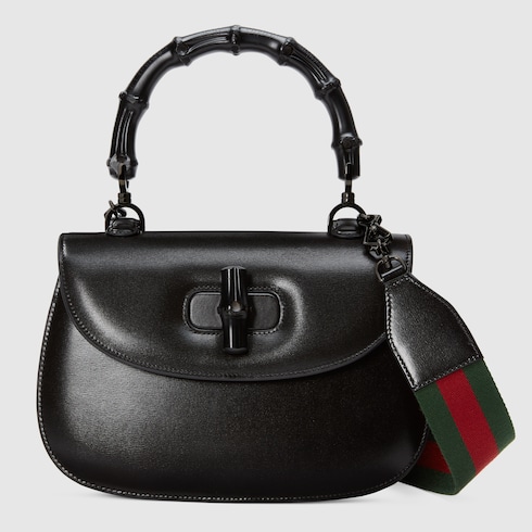 حقيبة Gucci Bamboo 1947 متوسطة الحجم