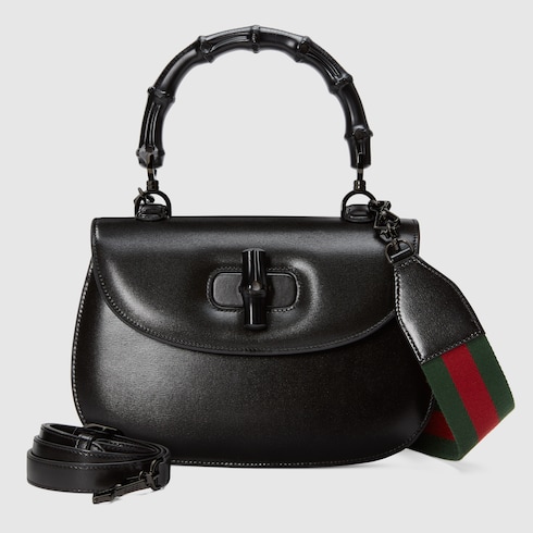 حقيبة Gucci Bamboo 1947 متوسطة الحجم