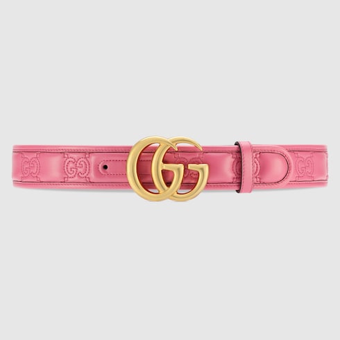 Ceinture large GG Marmont Matelassé