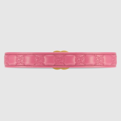 GG Marmont Matelassé wide belt