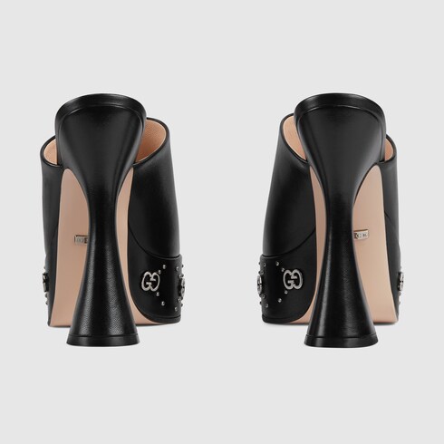 Women's platform slide sandal