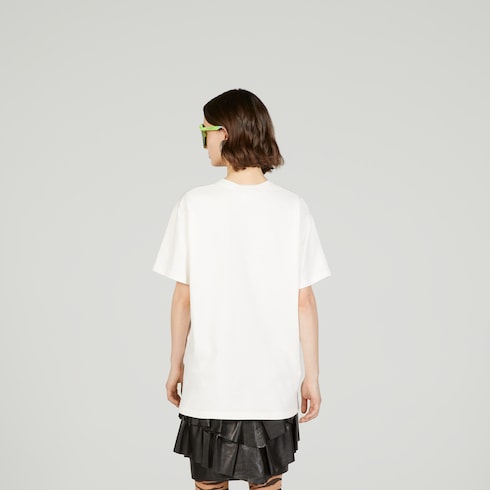 Gucci lipstick print print cotton T-shirt