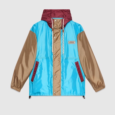 Gucci Silk nylon hooded jacket - 740572Z8BGU4583