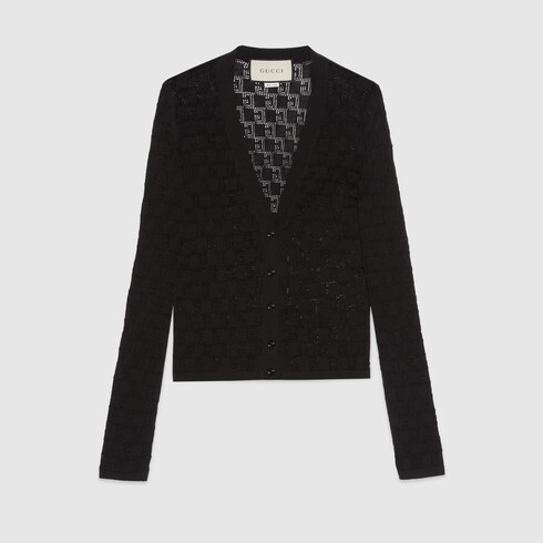 Gucci cardigan outlet black