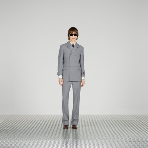 Grey clearance gucci suit