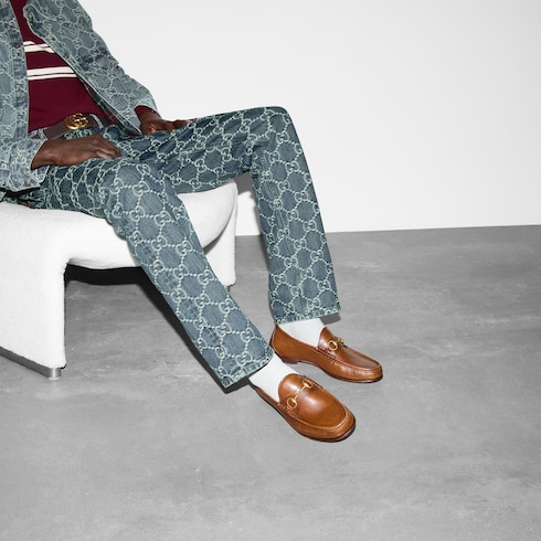 Mocasines para hombre Horsebit 1953 inpiel caf GUCCI MX