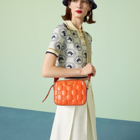 GG Matelassé small shoulder bag