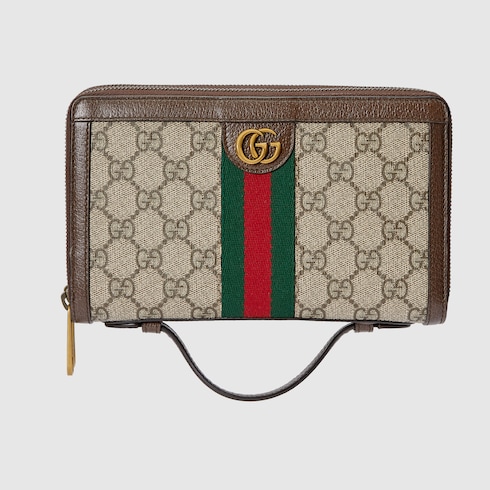 Funda para documentos de viaje Ophidia con GG