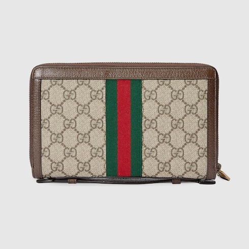 Funda para documentos de viaje Ophidia con GG