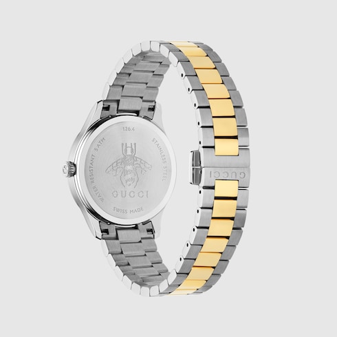 G-Timeless watch with bees, 32 mm