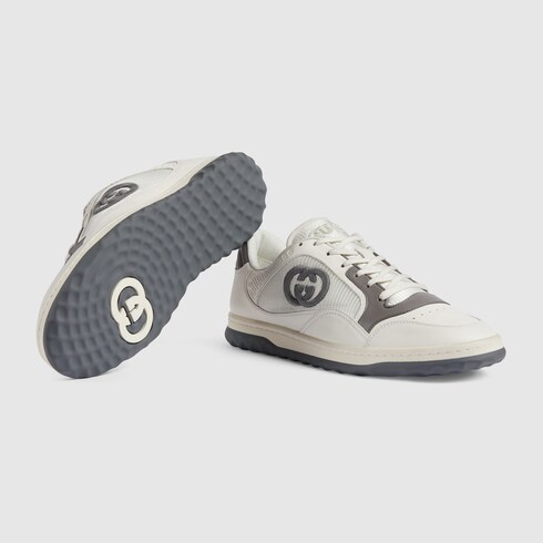 Gray hot sale gucci sneakers