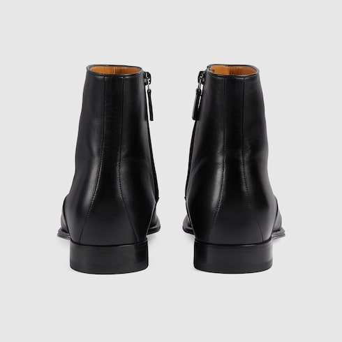 Men's bootie with Interlocking G chain