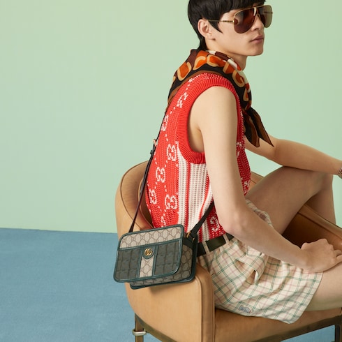 Mini GG canvas mini shoulder bag