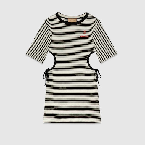 Gucci Gray Cotton Casual Dress