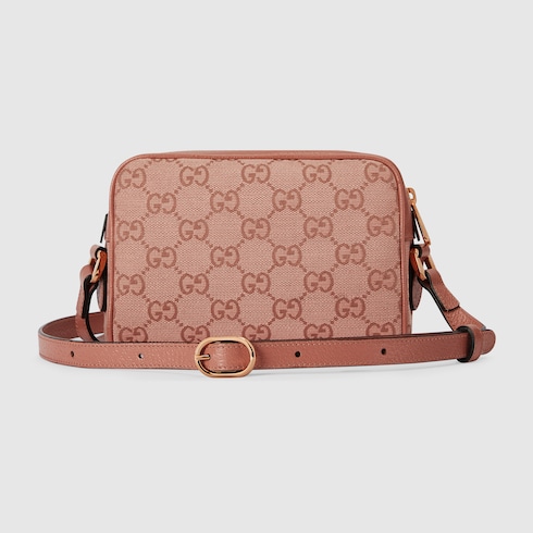 Ophidia mini bag in pink canvas GUCCI® SG