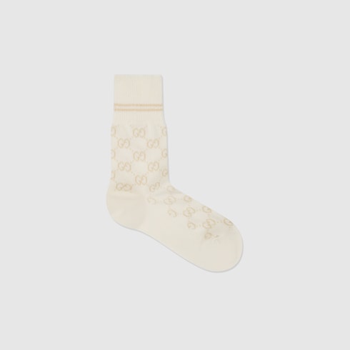 Socken aus Baumwollmischung mit GG