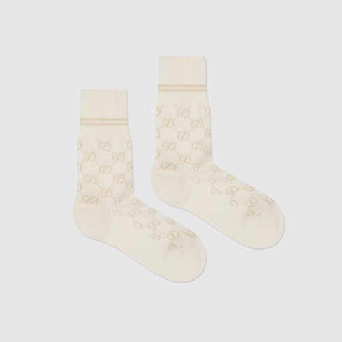 Socken aus Baumwollmischung mit GG