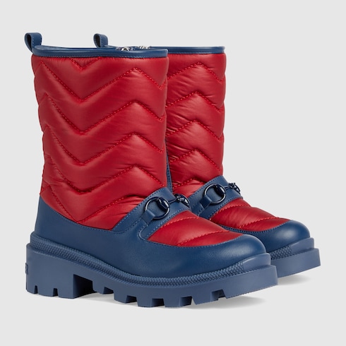 Gucci best sale red boots
