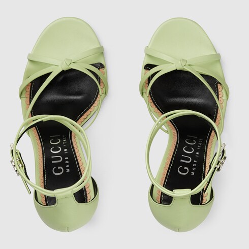 Gucci Women's strappy sandal. 5