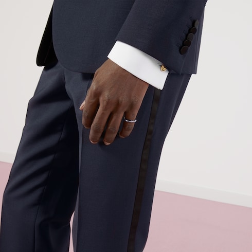 Anello Gucci Link to Love con borchie