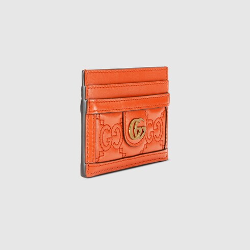 GG Matelassé card case