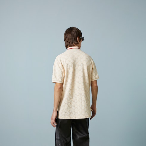 Poloshirt aus GG Baumwoll-Piqué
